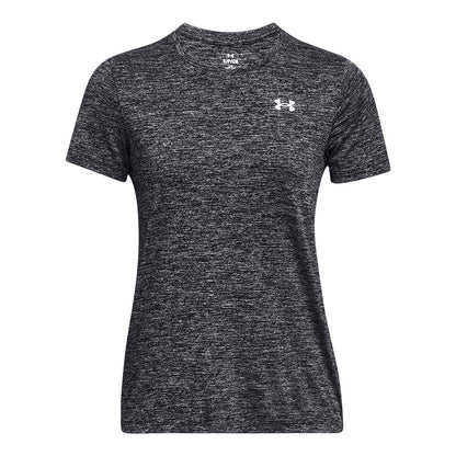 UNDER ARMOUR TECH SSC TWIST WOMEN'S BLACK T SHIRT