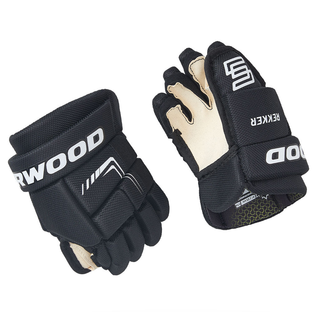 SHERWOOD REKKER YOUTH HOCKEY GLOVES