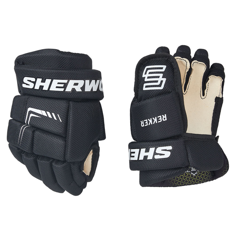 SHERWOOD REKKER YOUTH HOCKEY GLOVES
