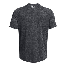 UNDER ARMOUR TECH TEXTURED ADULT BLACK T SHIRT