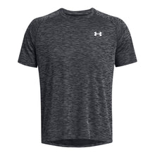 UNDER ARMOUR TECH TEXTURED ADULT BLACK T SHIRT