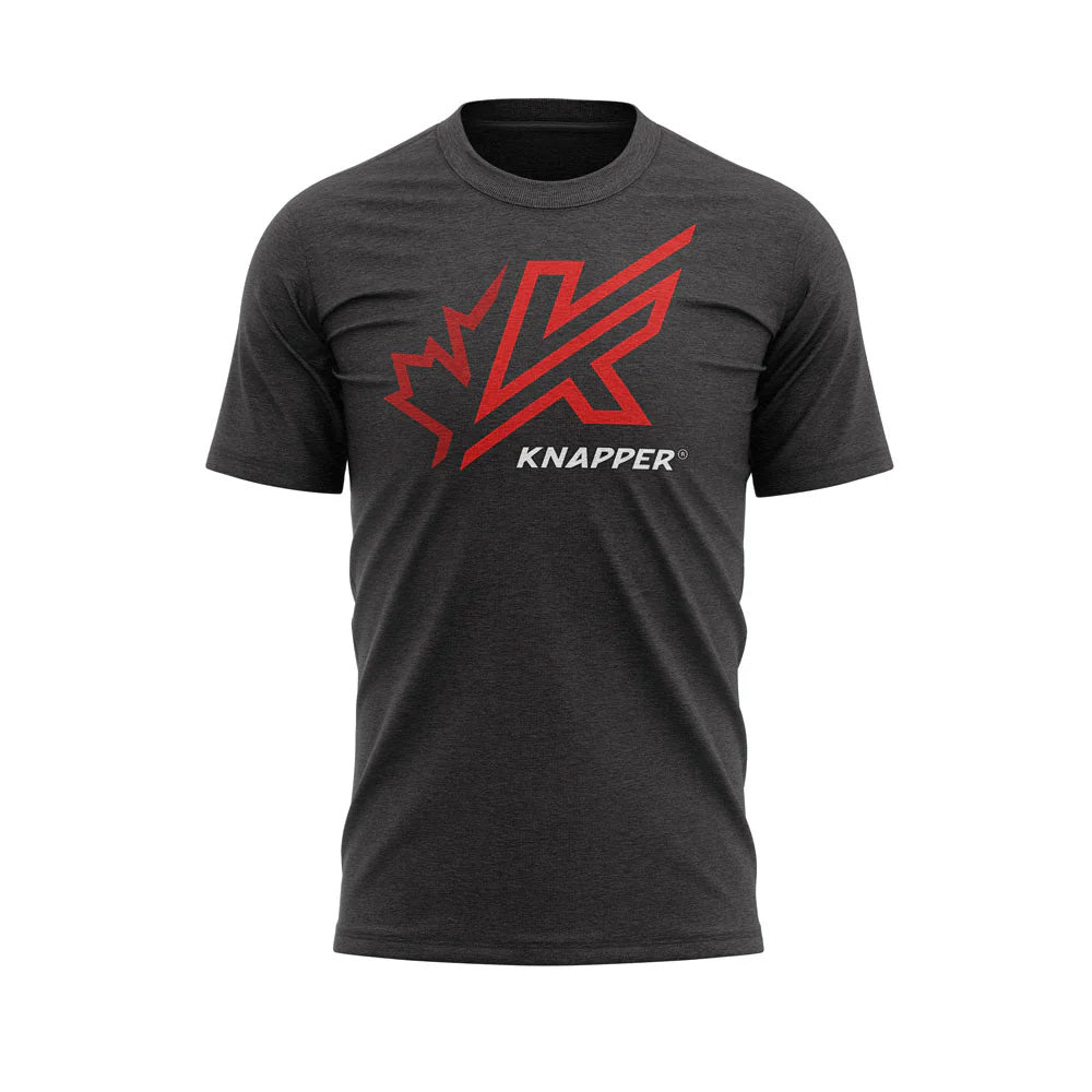 Knapper Canada Men's Grey T Shirt