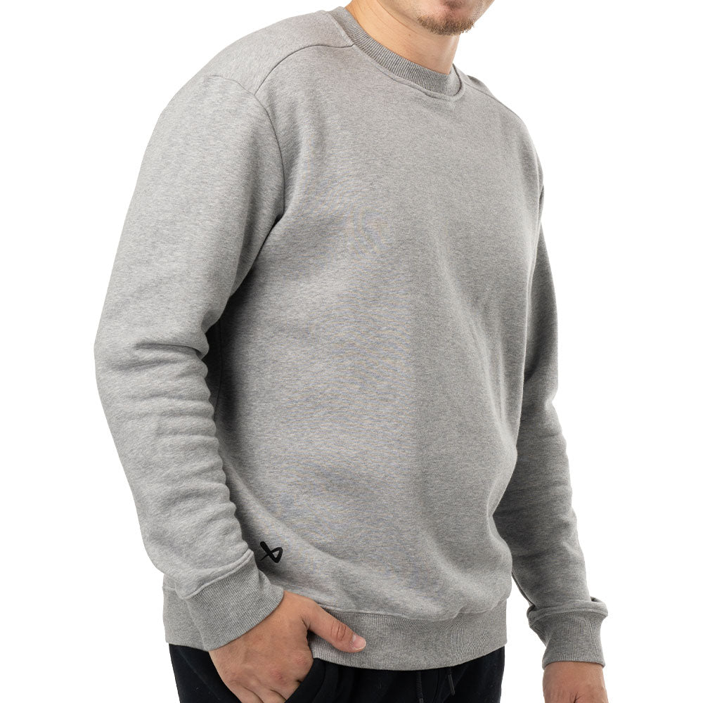 Bauer Core Senior Grey Crew Neck Sweater