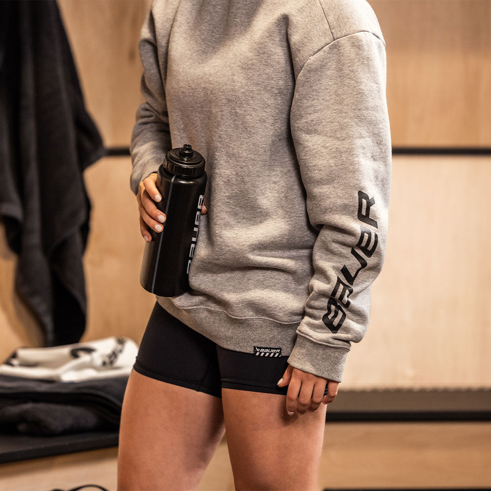 Bauer Core Senior Grey Crew Neck Sweater
