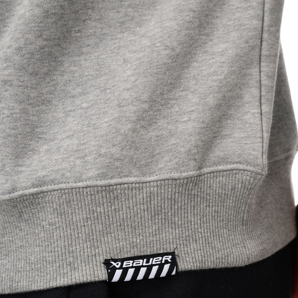 Bauer Core Senior Grey Crew Neck Sweater