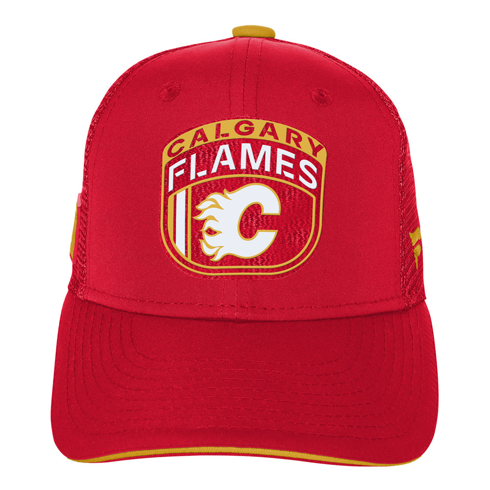 Outerstuff Calgary Flames Draft Youth Red Hat