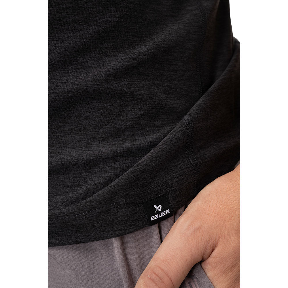 Bauer FLC Core Topshelf Adult Black Tech T Shirt