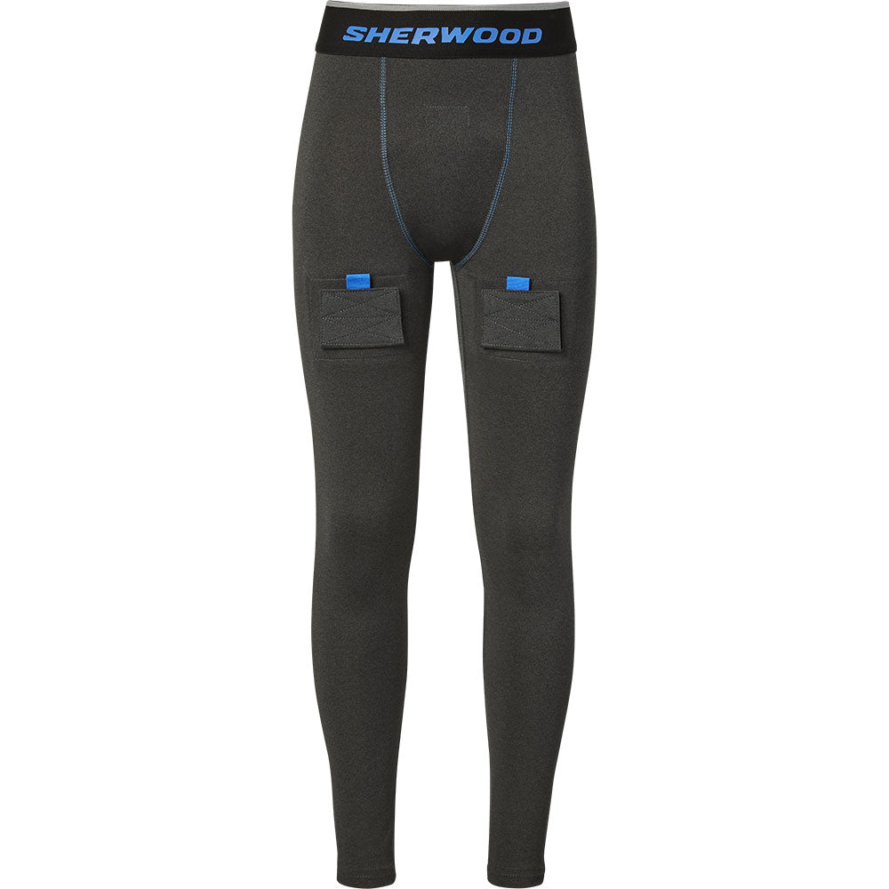SHERWOOD HAT TRICK GIRL'S COMPRESSION JILL PANTS