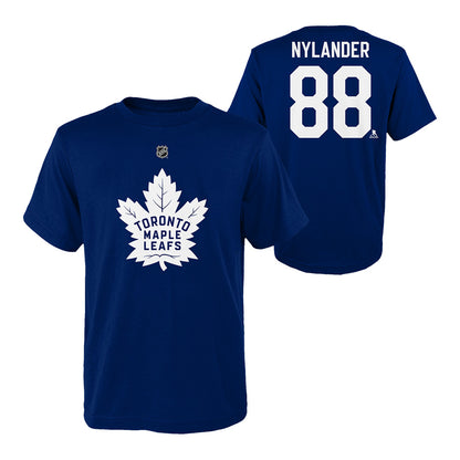 Outerstuff Toronto Maple Leafs William Nylander Name & Number Youth Blue T Shirt