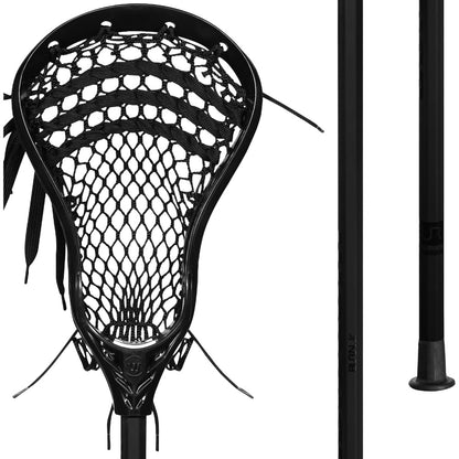 Warrior Burn Junior Complete Black Lacrosse Stick