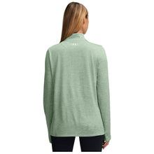 UNDER ARMOUR TECH TWIST WOMEN'S GREEN 1/2 ZIP TOP