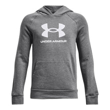 UNDER ARMOUR RIVAL FLEECE KID'S GREY HOODIE