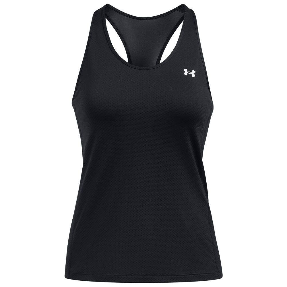 UNDER ARMOUR TECH MESH RACER WOMEN'S BLACK TANK TOP