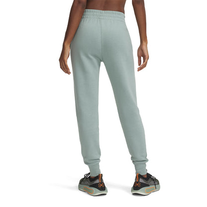 UNDER ARMOUR RIVAL FLEECE WOMEN'S GREEN JOGGER