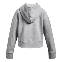 UNDER ARMOUR RIVAL FLEECE GIRL'S GREY HOODIE