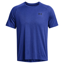 UNDER ARMOUR TECH TEXTURED ADULT ROYAL T SHIRT