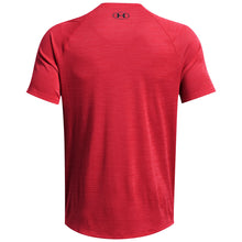 UNDER ARMOUR TECH TEXTURED ADULT RED T SHIRT