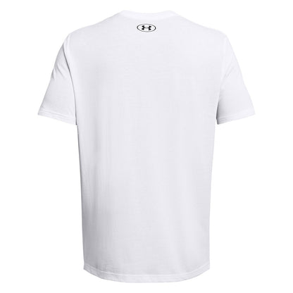 UNDER ARMOUR SPORTSTYLE UPDATE ADULT WHITE T SHIRT