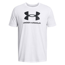 UNDER ARMOUR SPORTSTYLE UPDATE ADULT WHITE T SHIRT