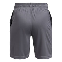 UNDER ARMOUR TECH LOGO KID'S GREY SHORTS