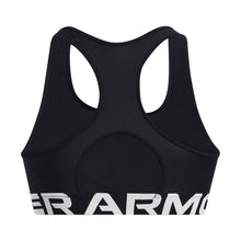 UNDER ARMOUR HEAT GEAR MID BRANDED WOMEN'S BLACK BRA