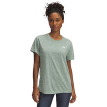 UNDER ARMOUR TECH SSC TWIST WOMEN'S GREEN T SHIRT
