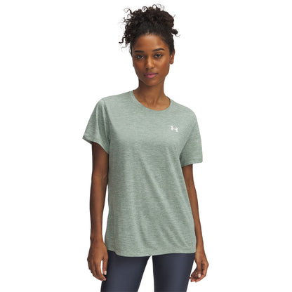 UNDER ARMOUR TECH SSC TWIST WOMEN'S GREEN T SHIRT