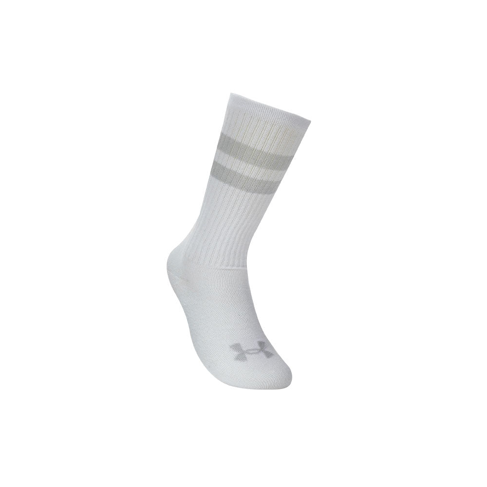 UNDER ARMOUR ESSENTIAL 6 PACK CREW SOCKS