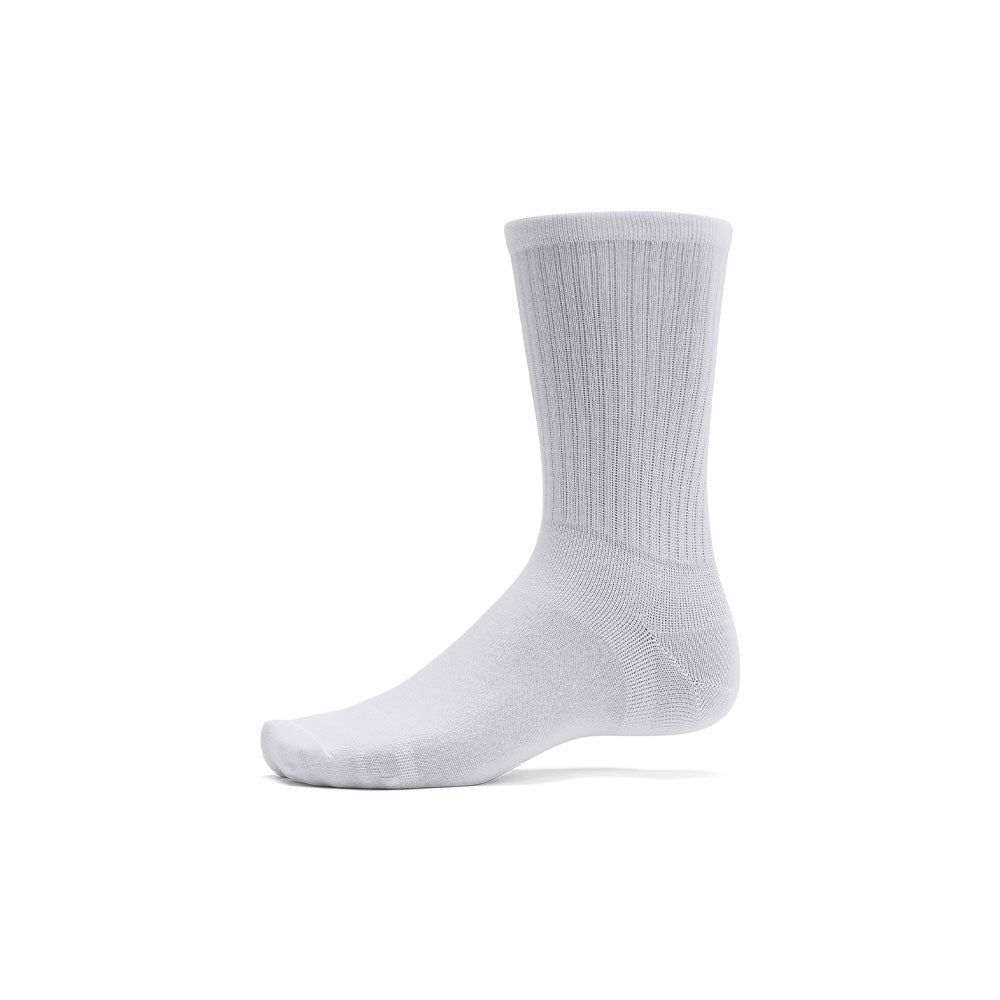 UNDER ARMOUR ESSENTIAL 6 PACK CREW SOCKS