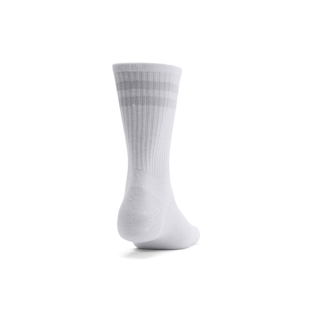 UNDER ARMOUR ESSENTIAL 6 PACK CREW SOCKS