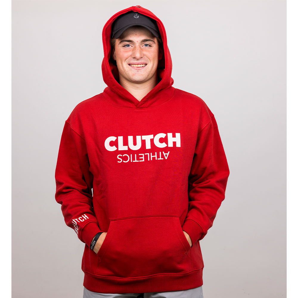 BCLUTCH PREMIUM RED HOODIE