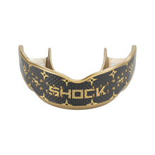SHOCK DOCTOR TRASH TALKER SENIOR BLACK/GOLD MOUTHGUARD