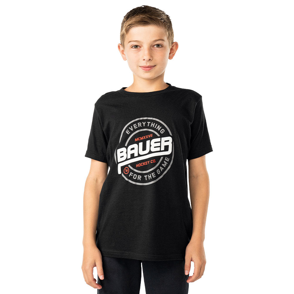Bauer Black Graphic T-Shirt