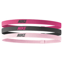 Nike Elastic Headbands 2.0 3-Pack Pink