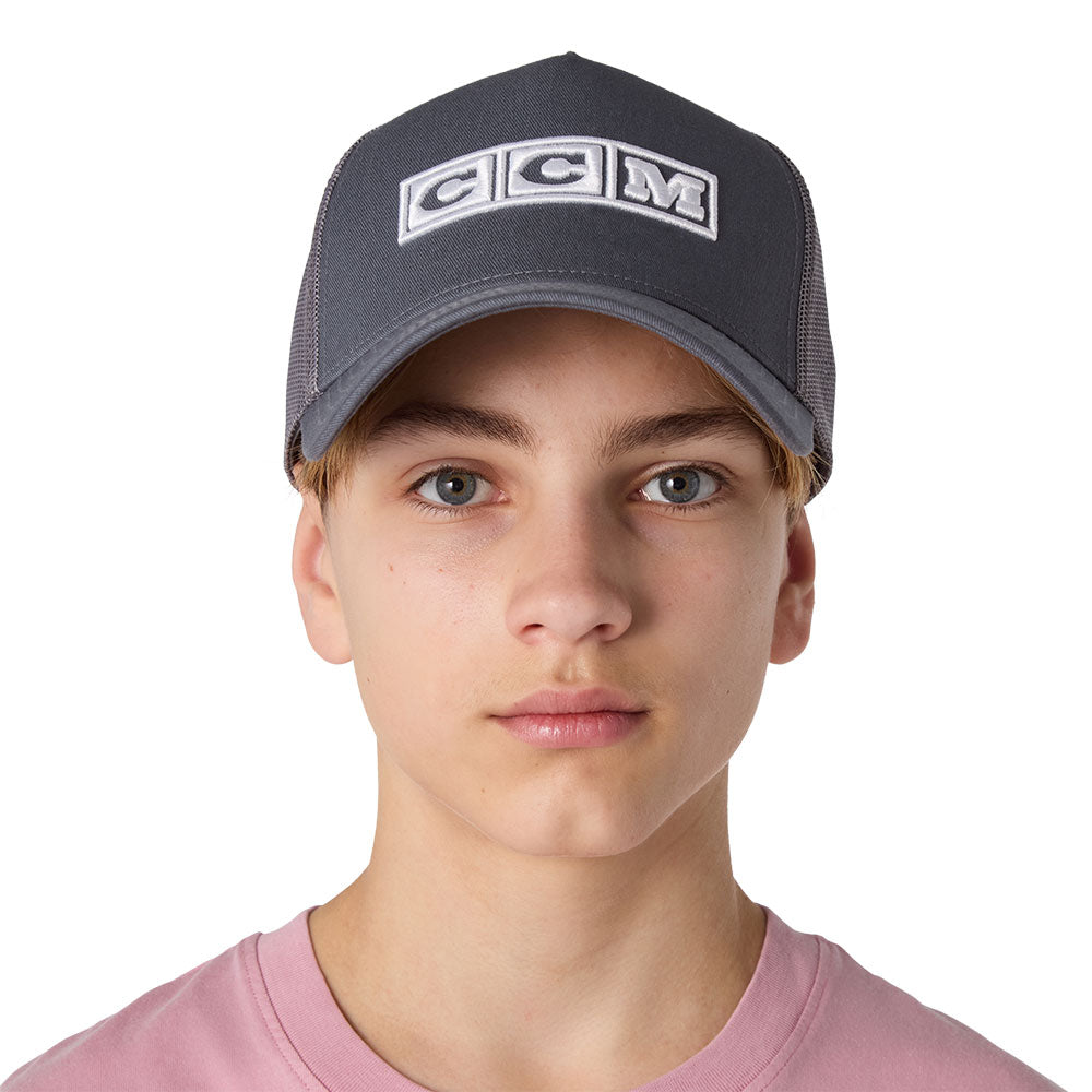 CCM Vintage Youth Meshback Trucker Hat