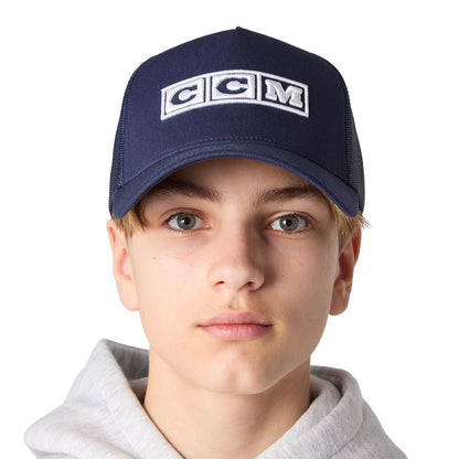 CCM Vintage Youth Meshback Trucker Hat