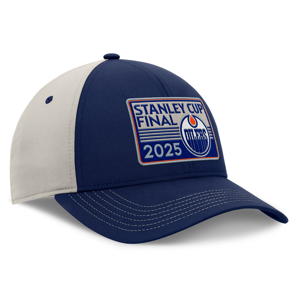 FANATICS EDMONTON OILERS 2025 STANLEY CUP FINAL ADULT BLUE HAT