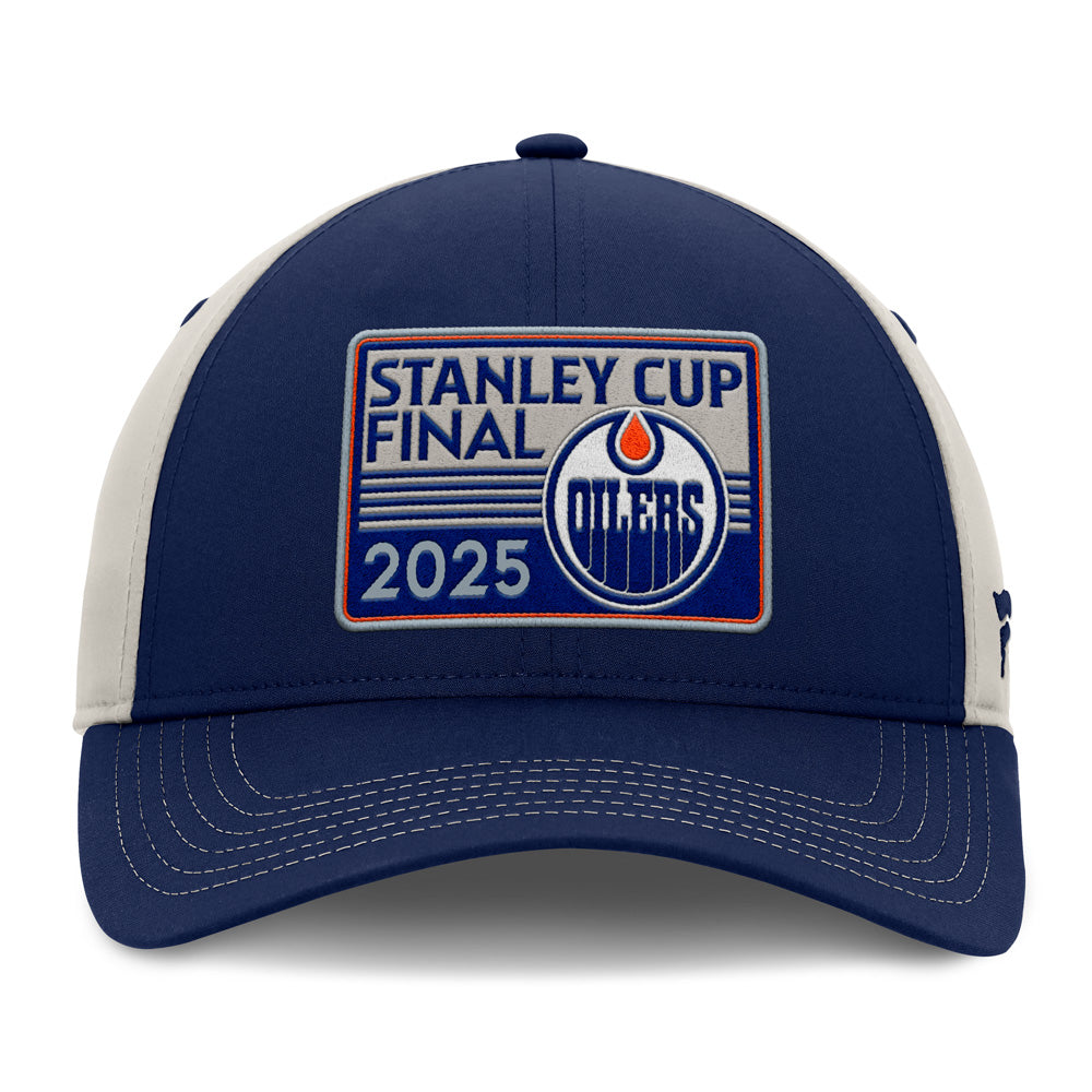 FANATICS EDMONTON OILERS 2025 STANLEY CUP FINAL ADULT BLUE HAT