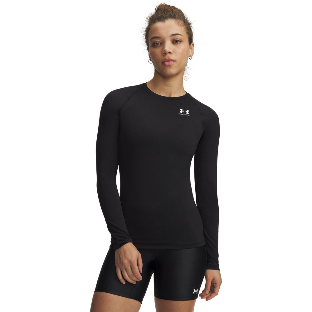 Under Armour Heatgear Women's Black Compression Long Sleeve Shirt