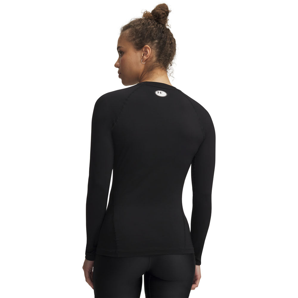 Under Armour Heatgear Women's Black Compression Long Sleeve Shirt