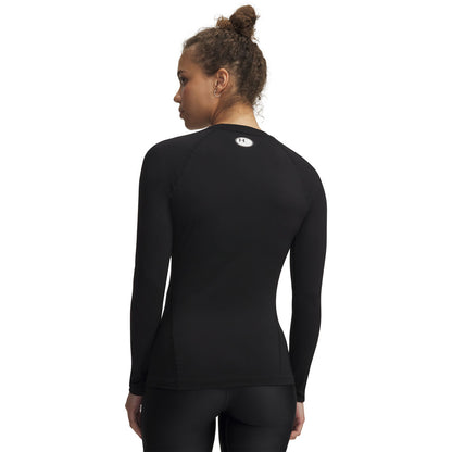 Under Armour Heatgear Women's Black Compression Long Sleeve Shirt