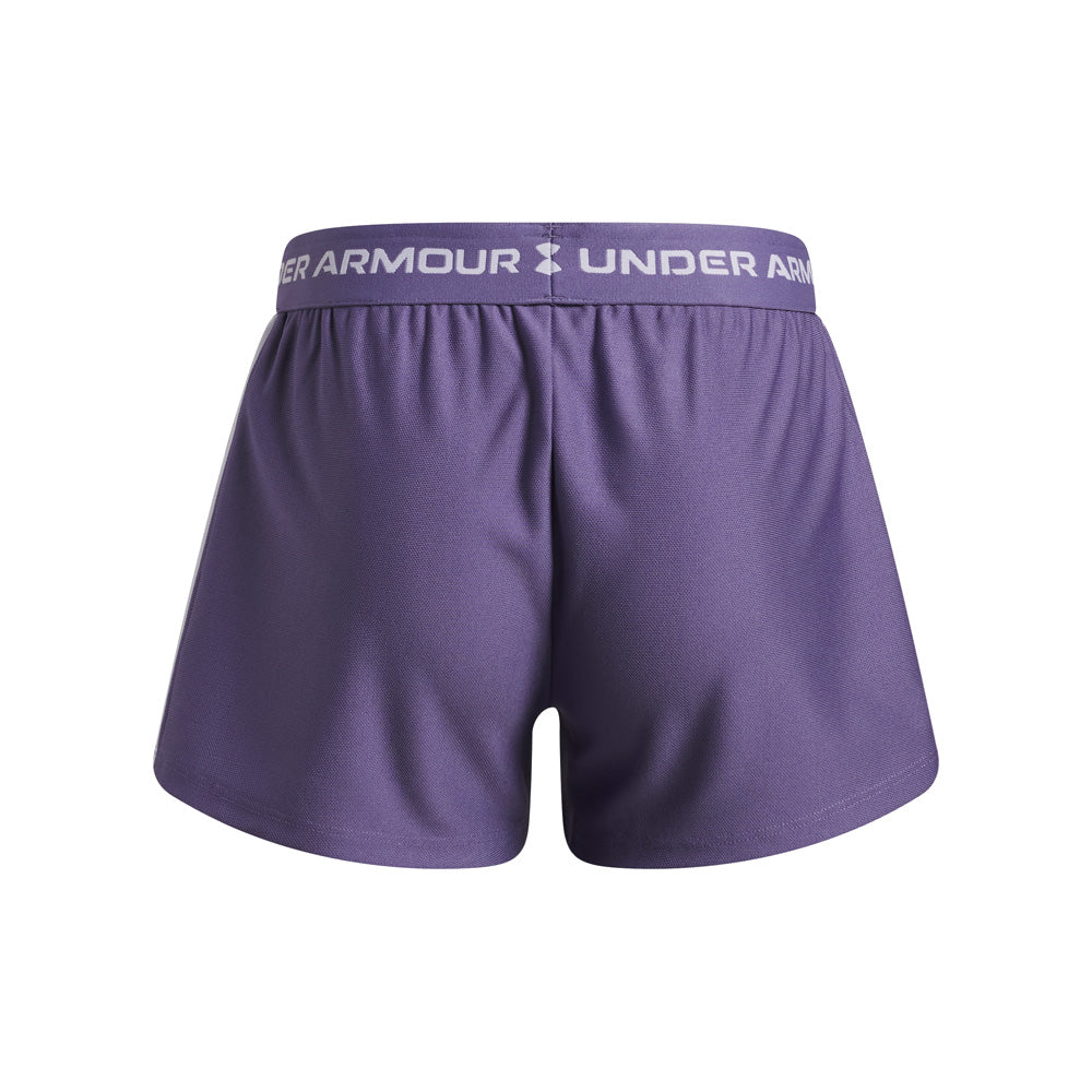 Under Armour Tech Play Up Girl's Purple Shorts