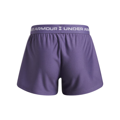 Under Armour Tech Play Up Girl's Purple Shorts