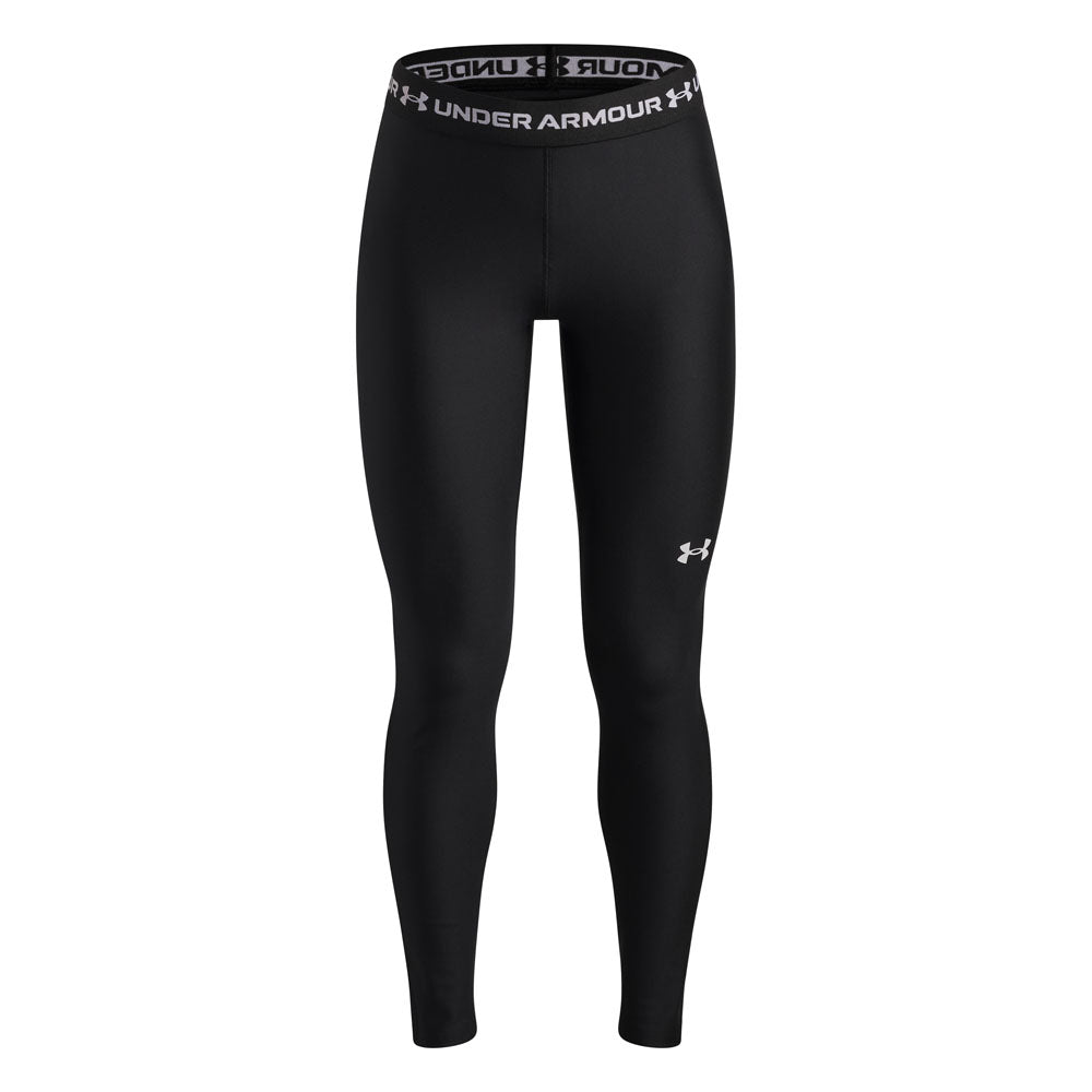 Under Armour Heatgear Girls Black Leggings