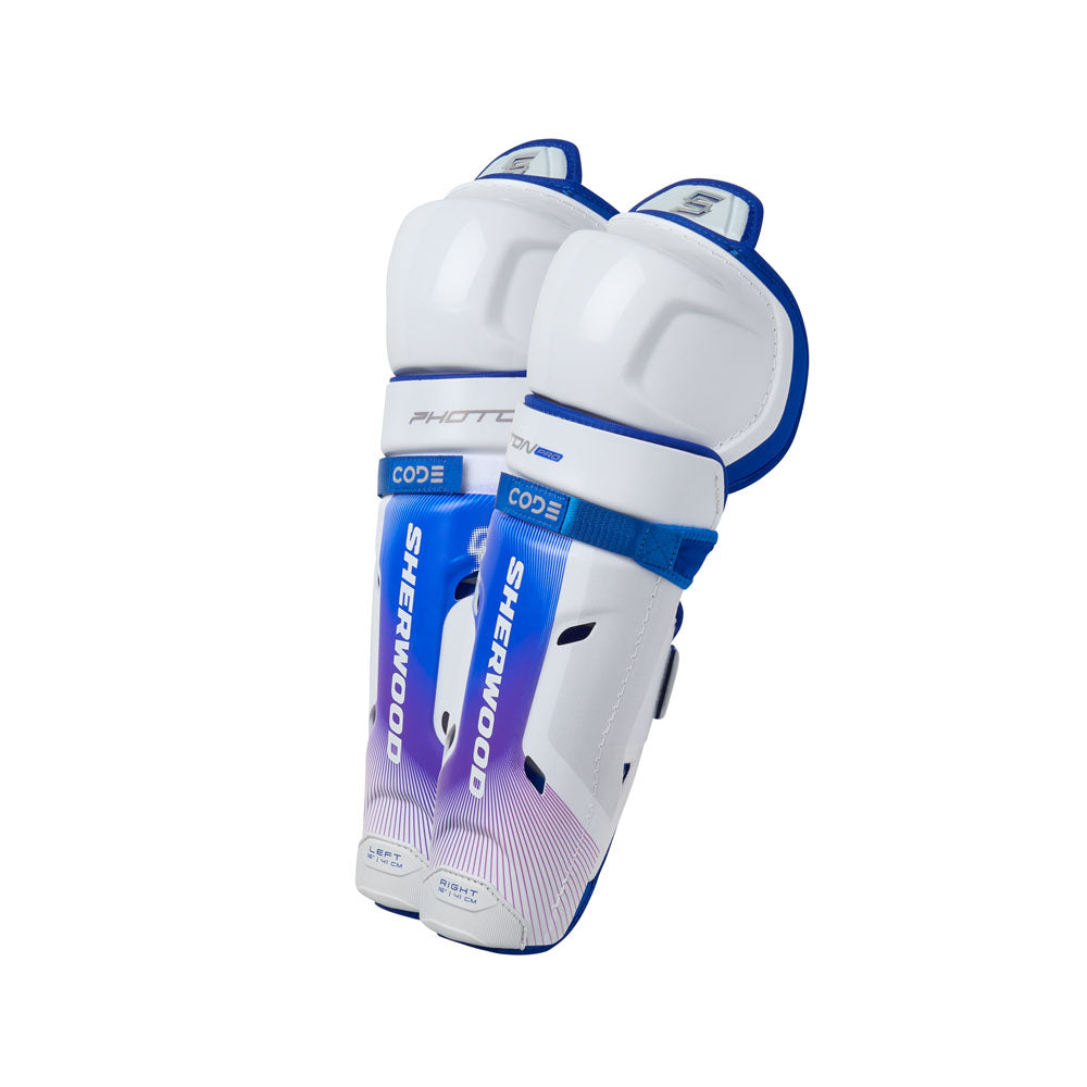 Sherwood Code Photon Pro Junior Hockey Shin Pads