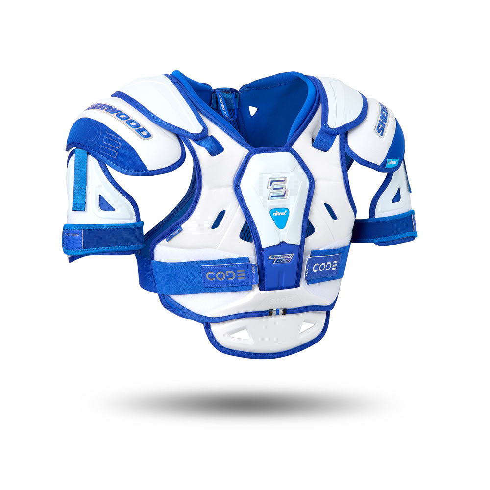 Sherwood Code Photon Pro Junior Hockey Shoulder Pads