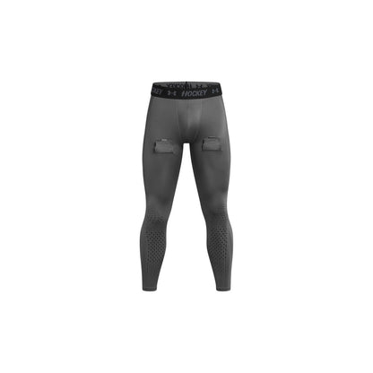 Under Armour Men's Grey Hockey Compression Pants