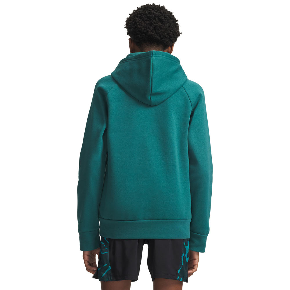 Under Armour Rival Boy's Green Hoodie