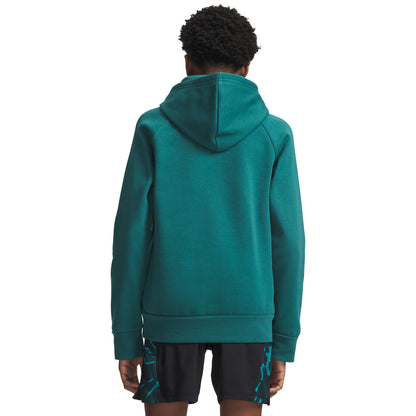 Under Armour Rival Boy's Green Hoodie