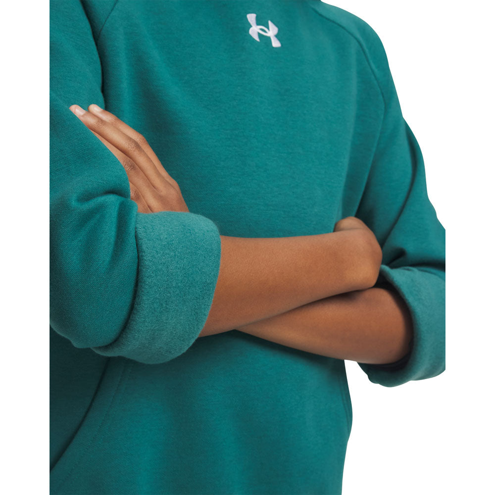 Under Armour Rival Boy's Green Hoodie